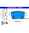 PASTILLAS DE FRENO TRASERO RENAULT KANGOO II 08- 1.5 DCI