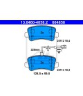 PASTILLAS DE FRENO TRASERO OPEL MOVANO B 10-