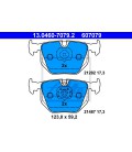 PASTILLAS DE FRENO TRASERO BMW X3