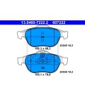 PASTILLAS DE FRENO DELANTERO RENAULT SCENIC II