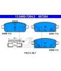 PASTILLAS DE FRENO TRASERO CHEVROLET CRUZE 09-