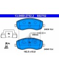 PASTILLAS DE FRENO DELANTERO CITROEN C8, PEUGEOT 807 2.2 HDI