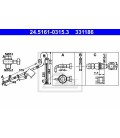 LATIGUILLO DELANTERO IZQUIERDO CITROEN C6 05-