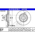 JUEGO DISCOS DE FRENO DELANTERO CITROEN C8,PEUGEOT 807 310mm