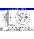 JUEGO DISCOS DE FRENO DELANTERO CITROEN C-CROSSER