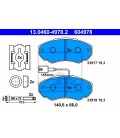 PASTILLAS DE FRENO DELANTERO FIAT DUCATO 01-,CITROEN JUMPER