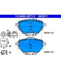PASTILLAS DE FRENO TRASERO CITROEN C4 II GRAND PICASSO 13-