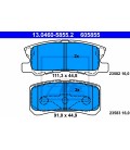 PASTILLAS DE FRENO TRASERO MITSUBISHI, CITROEN C-CROSSER