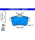 PASTILLAS DE FRENO TRASERO CITROEN C4, DS4, PEUGEOT 3008 09-