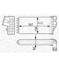 RADIADOR CALEFACCION CITROEN C4, PEUGEOT 307