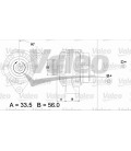 ALTERNADOR INTERCAMBIO CITROEN AX,PEUGEOT 106 1.4 D "D"