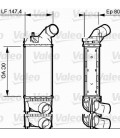 INTERCOOLER CITROEN C5 X7 -PR12291 300x147x80