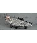 OPTICA DERECHA PEUGEOT 207 H7+H7 CORRECTOR ELECTRICO