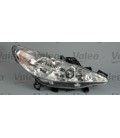 OPTICA IZQUIERDA PEUGEOT 207 .H7+H7+FBL