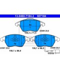 PASTILLAS DE FRENO DELANTERO AUDI A1, SEAT LEON II 2005+, SKODA, VOLKSWAGEN