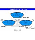 PASTILLAS DE FRENO DELANTERO VOLKSWAGEN GOLF IV, SEAT TOLEDO, AUDI A2, A3