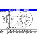 JUEGO DISCOS DE FRENO DELANTERO PEUGEOT 308 (T-9) MOTOR 1.6 HDI 13--