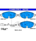 PASTILLAS DE FRENO DELANTERO AUDI A3, Q2, TT, SEAT ATECA, LEON, SKODA OCTAVIA III, VOLKSWAGEN GOLF VII