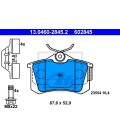 PASTILLAS DE FRENO TRASERO RENAULT CLIO III, SCENIC 1999-