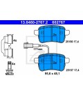 PASTILLAS DE FRENO TRASERO ALFA ROMEO GIULIETTA 10--