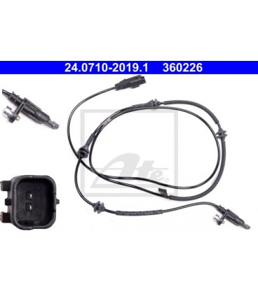 thumbnail interactive-video image 1 of RTG Automotive Front ABS Wheel Speed Sensor For Citroen C6 & Peugeot 407 (2004-2007) 1 of 3