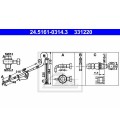 LATIGUILLO DELANTERO IZQUIERDO CITROEN C5 X7 08--