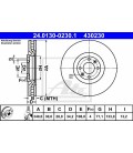 JUEGO DISCOS DE FRENO DELANTERO PSA 340x30mm DS4,DS5