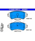 PASTILLAS DE FRENO DELANTERO CITROEN C4 II 09-- (DV6DTED)