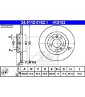 JUEGO DISCOS DE FRENO TRASERO PEUGEOT 407