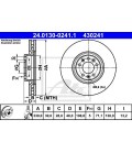 JUEGO DISCOS DE FRENO DELANTERO PEUGEOT 308 II 13--