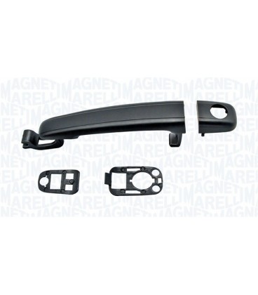 Poignée De Porte Extérieure Avant Droite Noir - Pour Citroën C2, C3, C3 Pluriel, 307 - Réf. 9101W5