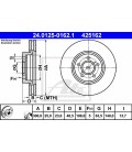 JUEGO DISCOS DE FRENO DELANTERO FORD C-MAX, FOCUS 300mm