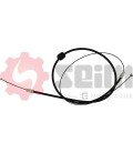 CABLE FRENO DE MANO SEAT IBIZA 04-- DISCO 2432-1370mm.IZQUIERDO-DERECHO