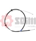 CABLE FRENO DE MANO RENAULT KANGOO 08-- LARGA, F/DISCO TRASERO2392/1297mm IZQUIERDO,DERECHO