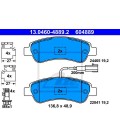 PASTILLAS DE FRENO TRASERO CITROEN JUMPER BUS III (TRW), FIAT DUCATO, PEUGEOTBOXER 06---CON TESTIGO