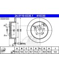 JUEGO DISCOS DE FRENO TRASERO CITROEN C-CROSSER, PEUGEOT 4007 07-