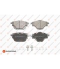 PASTILLAS DE FRENO TRASERO CITROEN C4 B78, C5 AIRCROSS, PEUGEOT 3008, EUROREPAR