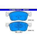 PASTILLAS DE FRENO DELANTERO CITROEN JUMPY 1.6 HDI 16--