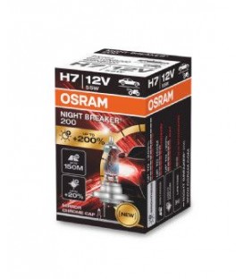 LAMPARA H7 NIGHT BREAKER 12V/60-55W 220% + LUZ PX26d