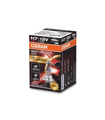 LAMPARA H7 NIGHT BREAKER 12V/60-55W 220% + LUZ PX26d