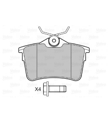 PASTILLAS TRASERAS CITROEN BERLINGO (B9) 08-- FIRST