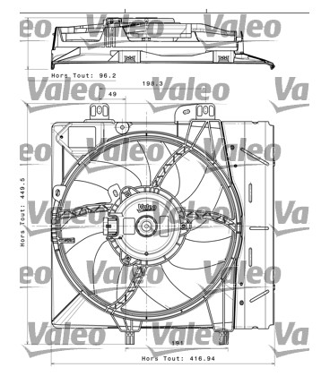 MOTOVENTILADOR CITROËN C2, C3, DS3, PEUGEOT 207, 1007 (DUPLICADO)