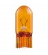 LAMPARA SIN CASQUILLO AMBAR WY5W 12V 5W W2,1x9,5d